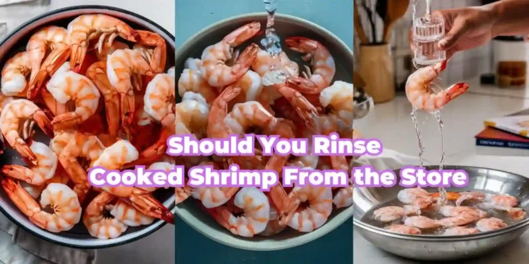 Should You Rinse Cooked Shrimp From the Store