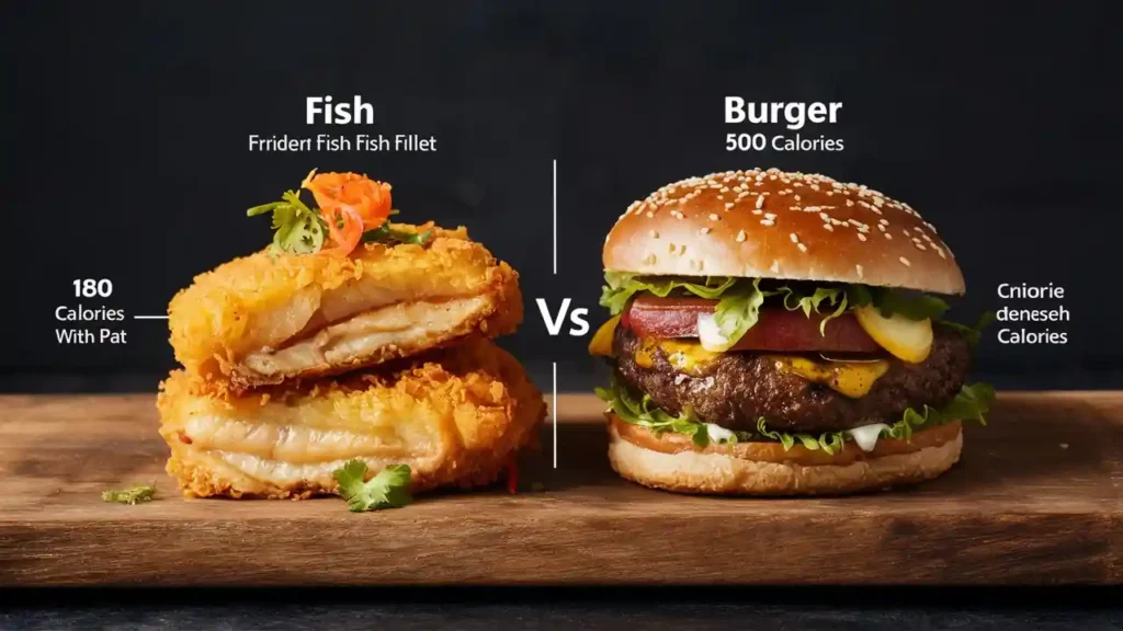 Is Fried Fish Healthier Than a Burger