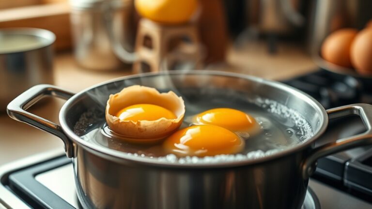 boil double yolk eggs