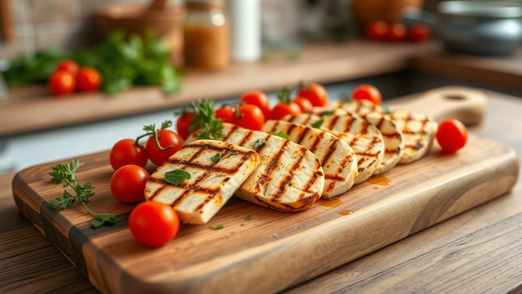 chilled halloumi preparation guide