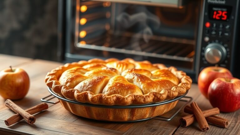 convection oven pie baking