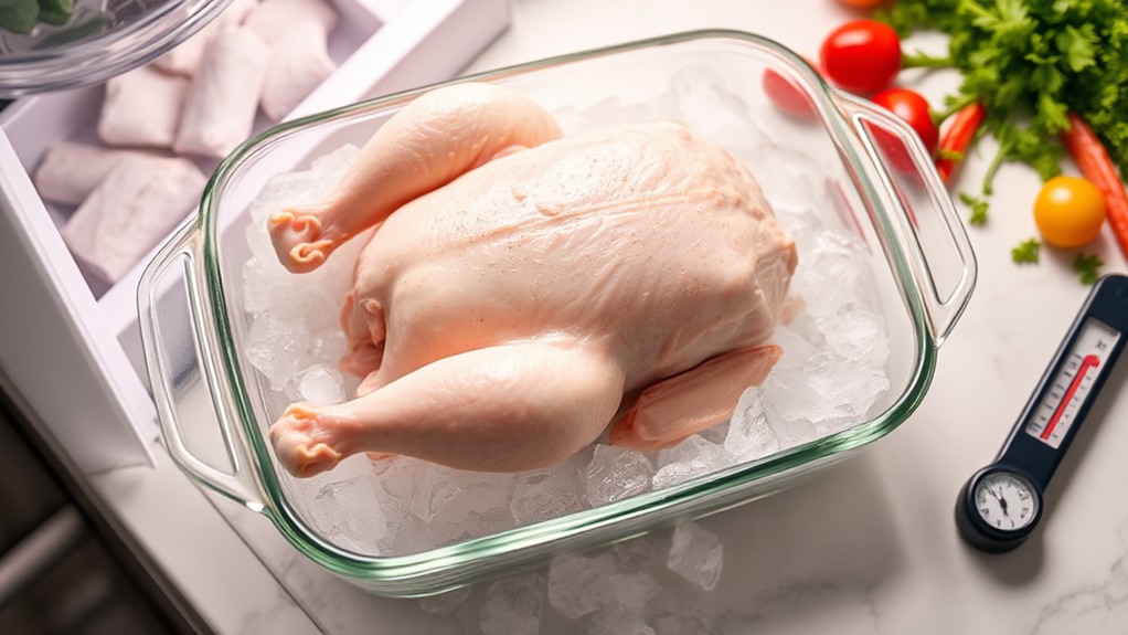 safe chicken refreezing guidelines