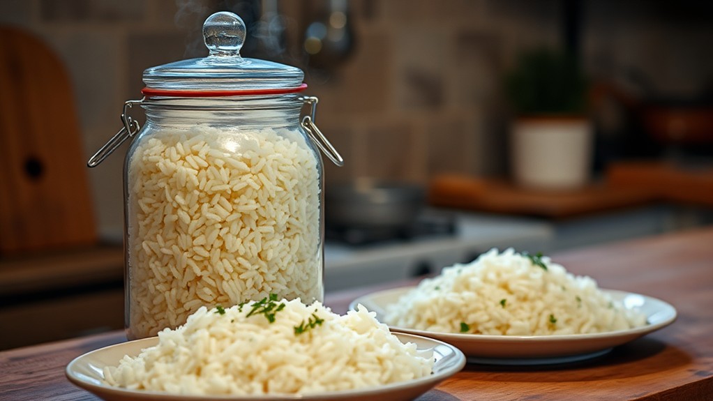 storing arborio rice properly