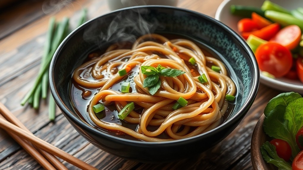 warm up cooked soba